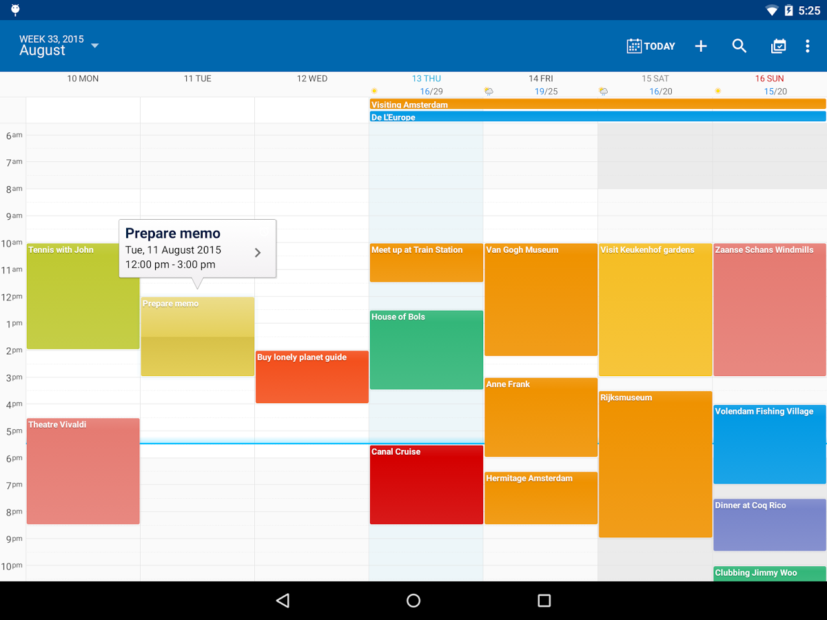 Pocketlife Calendar Android operfrisk
